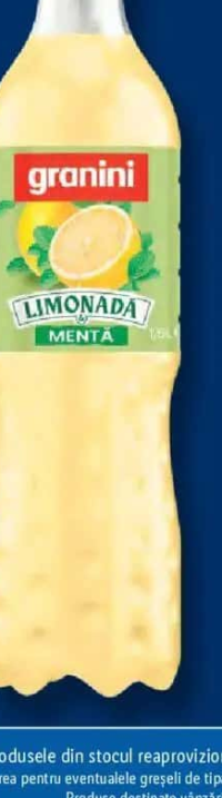 GRANINI Limonadă cu mentă 1.5 L