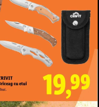CRIVIT Briceag cu etui