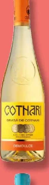 COTNARI Grasă de Cotnari Vin alb demidulce 0,75 L
