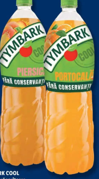 TYMBARK COOL portocală / piersici 2 L