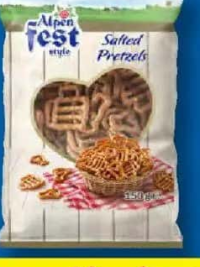 ALPENFEST Covrigei sărați în formă de pahare de bere 150 g