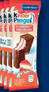 Kinder Pingui Prăjitură cu zmeură 4 x 30 g
