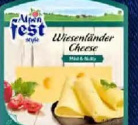 ALPENFEST Brânză în stil german feliată 175 g