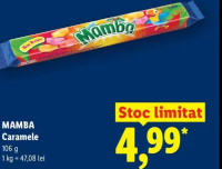 Mamba Caramele 106 g