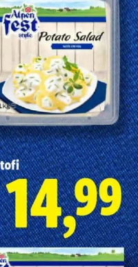 Alpenfest Salată de cartofi 1kg