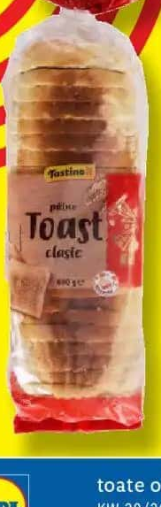 Tastino Pâine Toast clasic 600 g