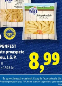 Alpenfest Paste proaspete cu ou I.G.P. 500g