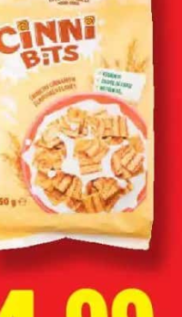 Crownfield Cereale crocante cu gust de scorțișoară 250 g