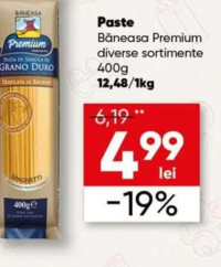 Băneasa Premium Paste diverse sortimente 400g