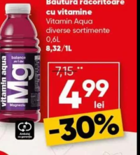 Vitamin Aqua Băutură răcoritoare cu vitamine 0,6L