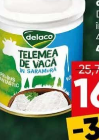 Delaco Telemea de vacă în saramură 400g