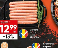 Cârnați de porc 500g