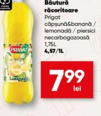 Prigat Băutură răcoritoare necarbogazoasă 1,75L