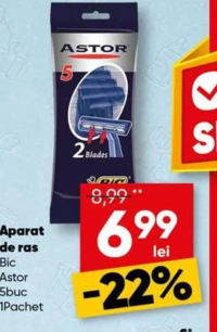 Bic Astor Aparat de ras 5 buc