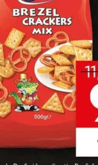 Croco Mix brezel și crackers 500g