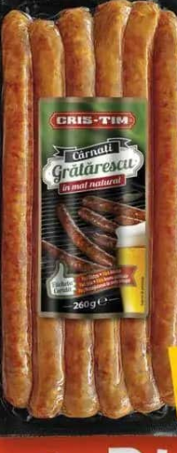 Cris-Tim Cârnați Grătărescu 260g
