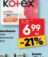 Kotex Ultra Absorbante ultranormal 8buc