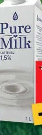 Pure Milk Lapte 1.5% grăsime 1L