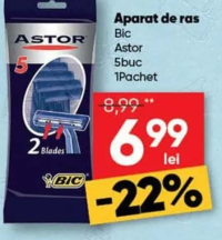 Bic Astor Aparat de ras 5buc