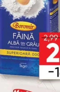 Boromir Făină albă tip 000 1kg