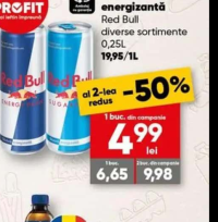 Red Bull Băutură energizantă diverse sortimente 0.25L