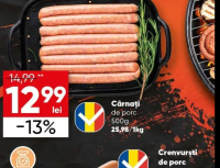 Cârnați de porc 500g