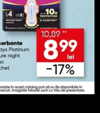 Always Platinum Absorbante secure night 5 buc 1Pachet