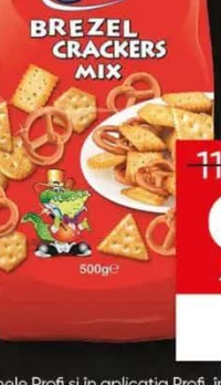 Croco Mix brezel și crackers 500g