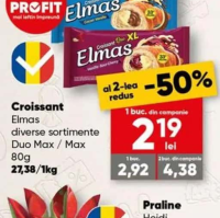Croissant Elmas diverse sortimente Duo Max / Max 80g