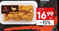 Aripi de pui marinate Grătar