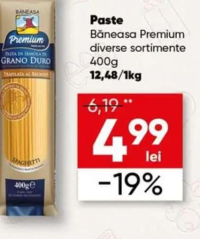 Băneasa Premium Paste diverse sortimente 400g