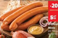 Meda Crenvurști cu piept de pui per 100 g