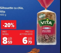 Vita Silhouette cu chia 400 g