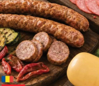 Drag de România Cârnați măcelărești cu busuioc per 100 g