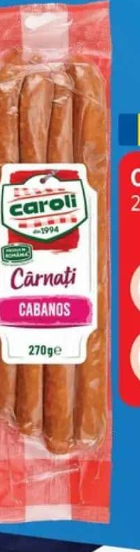 Caroli Cârnați Cabanos 270 g