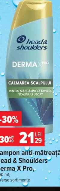 Head & Shoulders Șampon anti-mătreață Derma X Pro 300 ml