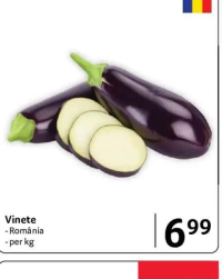 Vinete - România - per kg