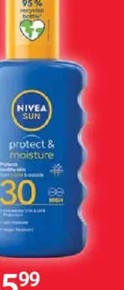 NIVEA SUN Spray loțiune protecție solară SPF 30 200 ml