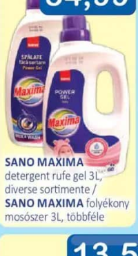SANO MAXIMA detergent rufe gel 3L