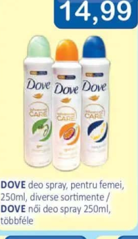 DOVE deo spray 250ml