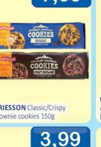GRIESSON Classic/Crispy Brownie cookies 150g