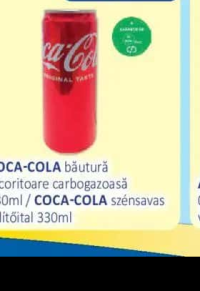 COCA-COLA băutură răcoritoare carbogazoasă 330ml