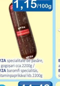 HYZA specialitate de pasăre, cu gogoșari cca.2200g