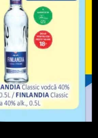 FINLANDIA Classic vodcă 40% alc. 0.5L