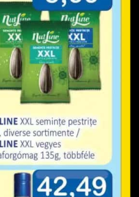 NUTLINE XXL semințe pestrițe 135g