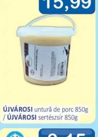 ÚJVÁROSI untură de porc 850g