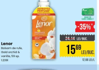 Lenor Balsam de rufe, Gold orchid & vanilla, 59 sp. 1.239l
