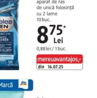 Balea MEN aparat de ras de unică folosință cu 2 lame 10 buc
