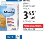 Mivolis plasturi impermeabili 40 buc.