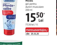 Mivolis gel pentru dureri musculare 200 ml
